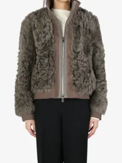 Jackets & Coats>ATELIER NEW YORK Shearling Short Jacket
