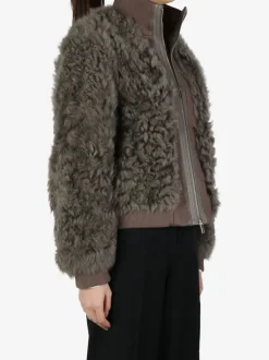 Jackets & Coats>ATELIER NEW YORK Shearling Short Jacket