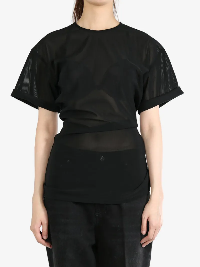 Tops>ACNE STUDIOS Sheer Blouse