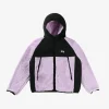 Jackets & Coats>STUSSY Sherpa Paneled Hooded Jacket