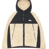 Jackets & Coats>STUSSY Sherpa Paneled Hooded Jacket