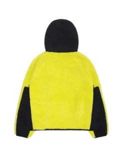 Jackets & Coats>STUSSY Sherpa Paneled Hooded Jacket