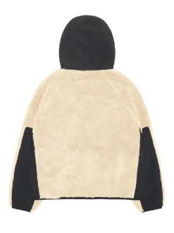 Jackets & Coats>STUSSY Sherpa Paneled Hooded Jacket