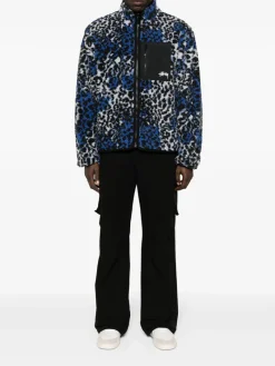 Jackets & Coats>STUSSY Sherpa Reversible Jacket