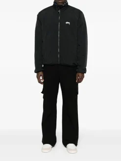Jackets & Coats>STUSSY Sherpa Reversible Jacket