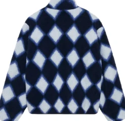 Jackets & Coats>STUSSY Sherpa Reversible Stamp Jacket