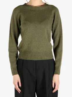 Tops>MARGARET HOWELL Short Classic Crewneck