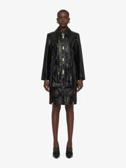 Jackets & Coats>GIVENCHY Short Leather Jacket