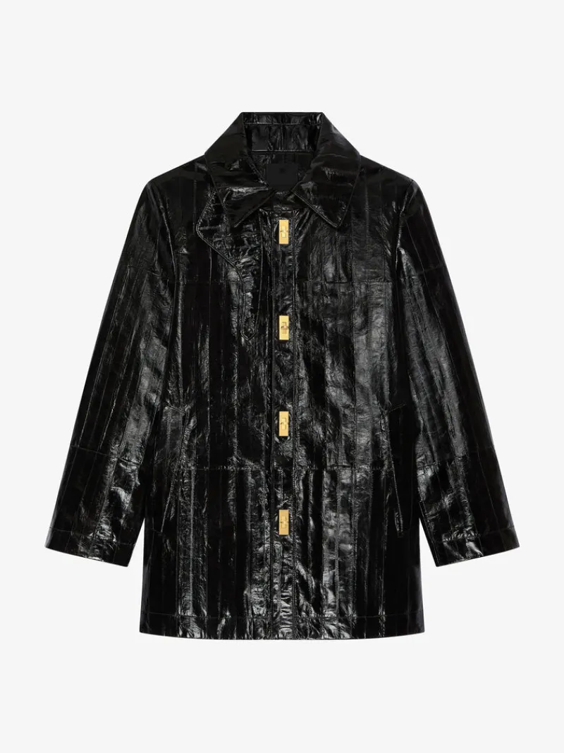 Jackets & Coats>GIVENCHY Short Leather Jacket
