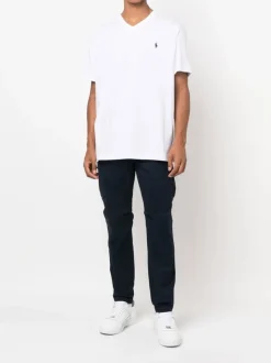 T-shirts>POLO RALPH LAUREN Short Sleeve V-Neck Classic Fit T