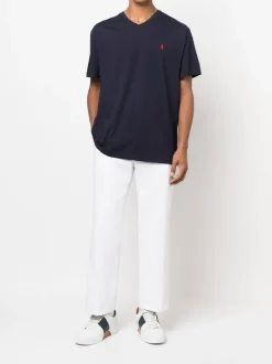 T-shirts>POLO RALPH LAUREN Short Sleeve V-Neck Classic Fit T