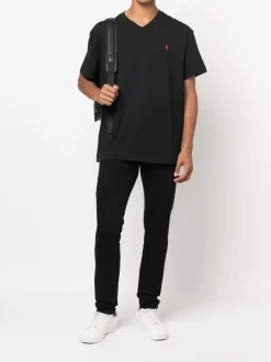T-shirts>POLO RALPH LAUREN Short Sleeve V-Neck Classic Fit T