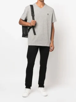 T-shirts>POLO RALPH LAUREN Short Sleeve V-Neck Classic Fit T