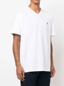 T-shirts>POLO RALPH LAUREN Short Sleeve V-Neck Classic Fit T