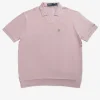 T-shirts>POLO RALPH LAUREN Short-Sleeve Jaquard Pique Fashioned Jonny Collar Polo