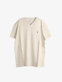 T-shirts>POLO RALPH LAUREN Short-Sleeve Jersey Knit V