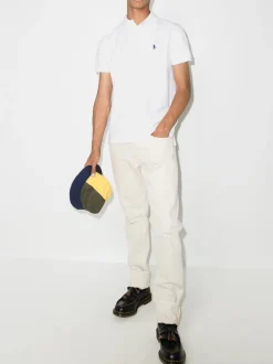 T-shirts>POLO RALPH LAUREN Short-Sleeve Mesh Custom Slim Fit Polo