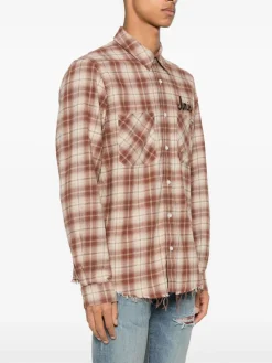 Shirts>AMIRI Shotgun Flannel Shirt