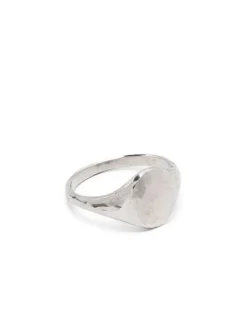 Jewelry | Jewelry>WERKSTATT MUNCHEN Signet Ring Classic Hammered