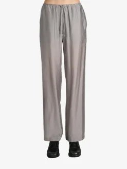 Pants>AMOMENTO Silky Banding Pants