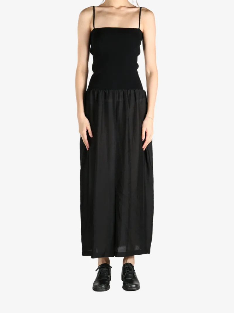 Dresses>AMOMENTO Silky Knit Maxi Dress