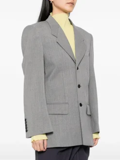 Jackets & Coats>ALAINPAUL Single Breasted Tailored Jacket