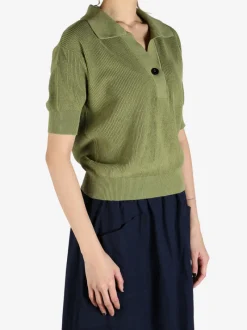 Tops>MHL Single Button Polo