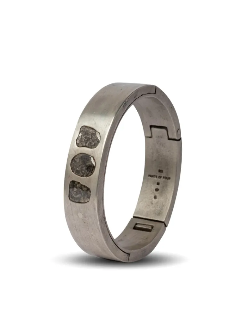 Jewelry | Jewelry>PARTS OF FOUR Sistema Bracelet v2 (2.2 CT, 3 Diamond Slabs, 17mm, DA+DIA)