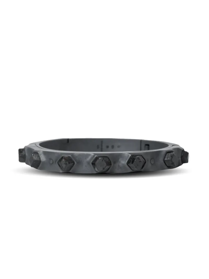 Jewelry | Jewelry>PARTS OF FOUR Sistema Bracelet v2 (Terrestrial Surfaced, Garnet, 9mm, KA+GAR)
