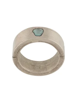Jewelry | Jewelry>PARTS OF FOUR Sistema Ring (0.2 CT Blue Diamond Slab, 9mm, MA+BDIA)