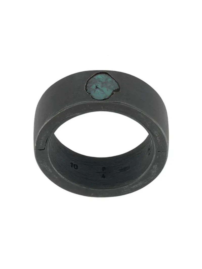 Jewelry | Jewelry>PARTS OF FOUR Sistema Ring (0.2 CT Blue Diamond Slab, 9mm, KA+BDIA)