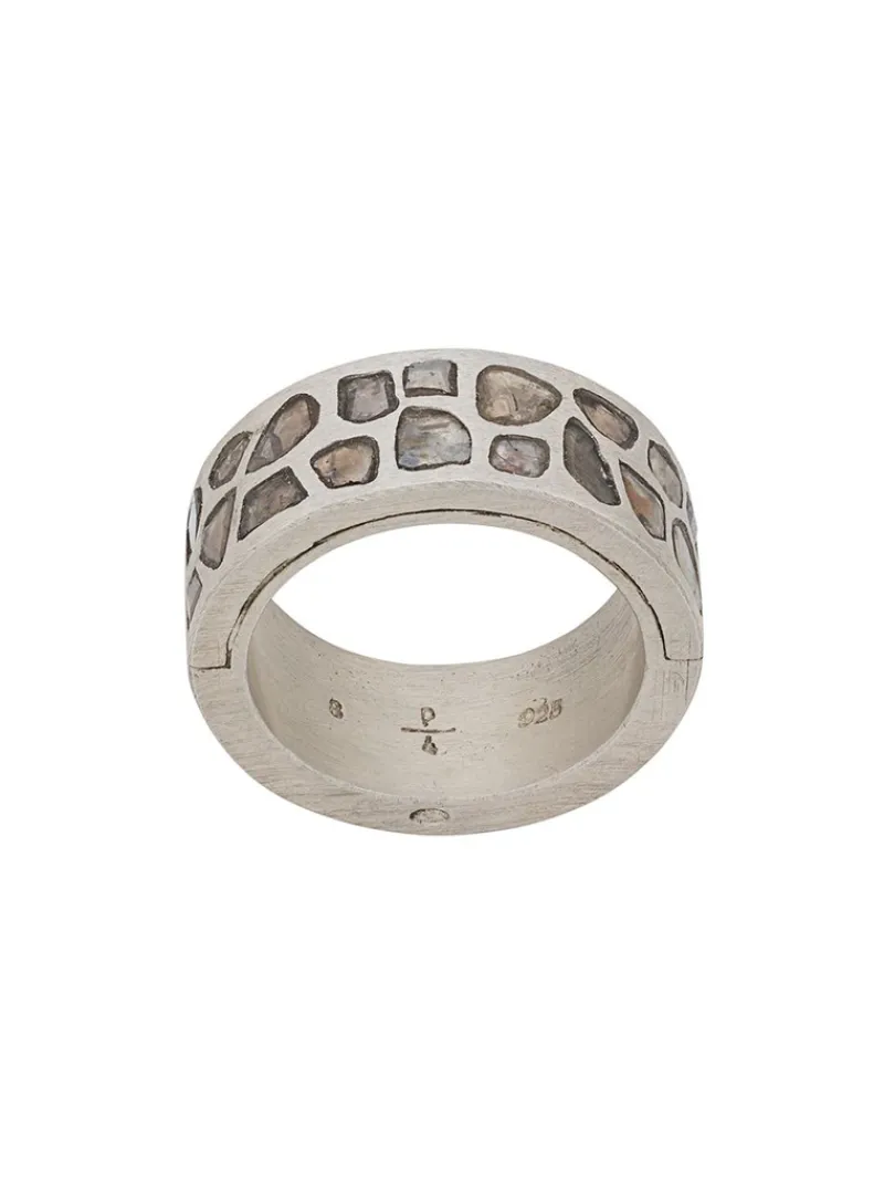 Jewelry | Jewelry>PARTS OF FOUR Sistema Ring (Mega Pavé, 9mm, MA+DIA)
