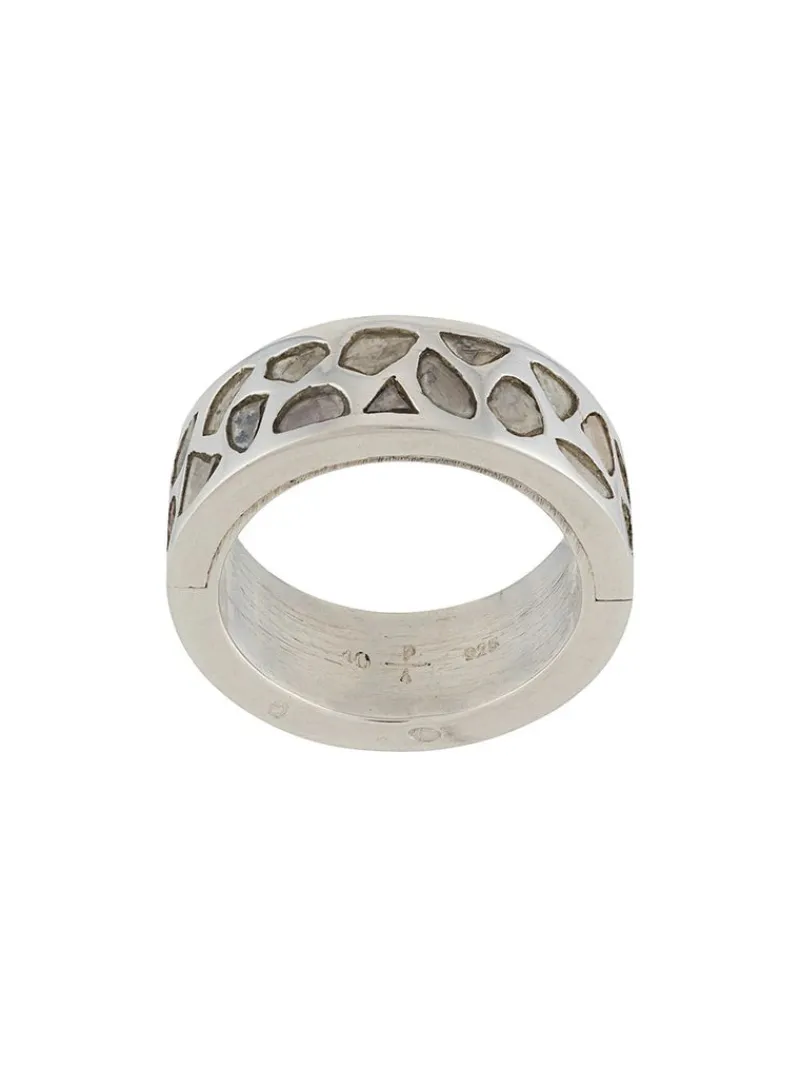Jewelry | Jewelry>PARTS OF FOUR Sistema Ring (Mega Pavé, 9mm, PA+DIA)