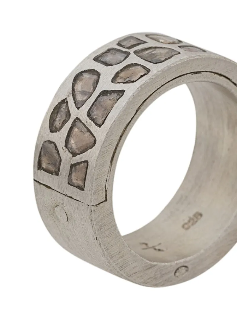 Jewelry | Jewelry>PARTS OF FOUR Sistema Ring (Mega Pavé, 9mm, MA+DIA)