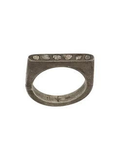 Jewelry | Jewelry>PARTS OF FOUR Sistema Ring (Mega Pavé, Oval, 4mm, DA+DIA)