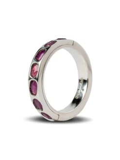Jewelry | Jewelry>PARTS OF FOUR Sistema Ring (Mega Pavé, Ruby Slices, 4mm, PA+RUB)