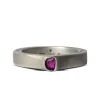 Jewelry | Jewelry>PARTS OF FOUR Sistema Ring (Terrestrial Surfaced, Expanded, 0.1 CT, Ruby Slice, 4mm, DA+RUB)