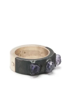 Jewelry | Jewelry>PARTS OF FOUR Sistema Ring (Terrestrial Surfaced, 3 Tanzanites, 9mm, MA+KA+TAN)