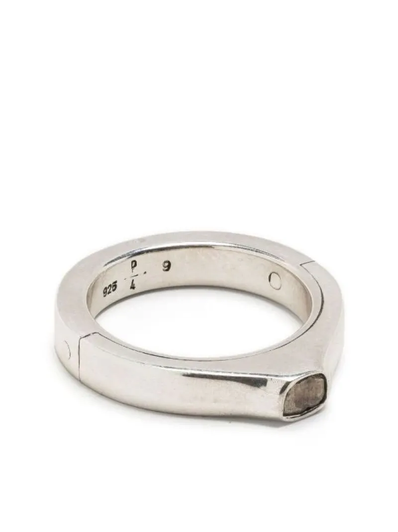 Jewelry | Jewelry>PARTS OF FOUR Sistema Ring (Terrestrial Surfaced, Expanded, 0.1 CT, Diamond Slab, 4mm, PA+DIA)
