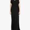 Dresses>ATELIER NEW YORK Slip Dress With Draped Detail