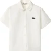 Shirts>MIU MIU Slubbed Poplin Shirt
