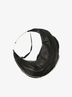 Bags>MA+ Small Silver Ring Handled Banana Bag