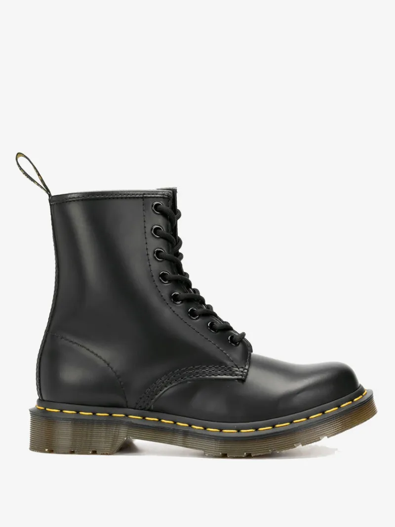 Boots>DR. MARTENS 1460 Smooth Leather Lace Up Boots