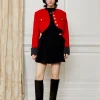 Jackets & Coats>ODTD Stand Collar Cavalier Cropped Jacket