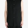 Jackets & Coats>YOHJI YAMAMOTO POUR HOMME Stand Collar Vest
