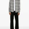 Shirts>AMIRI Starburst Flannel Shirt