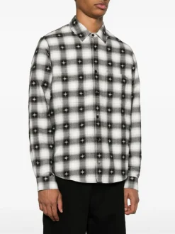 Shirts>AMIRI Starburst Flannel Shirt