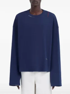 T-shirts>MARNI Stitch Long Sleeve T-shirt