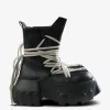 Boots>RICK OWENS Stivali In Pelle Megalaced Mega Tractor Boots