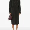 Dresses>LEMAIRE Straight Collar Twisted Dress